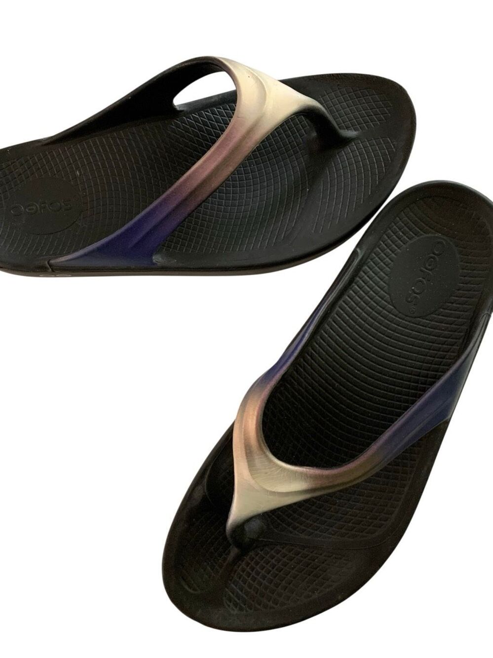 OOFOS oolala luxe recovery sandal women's size 10